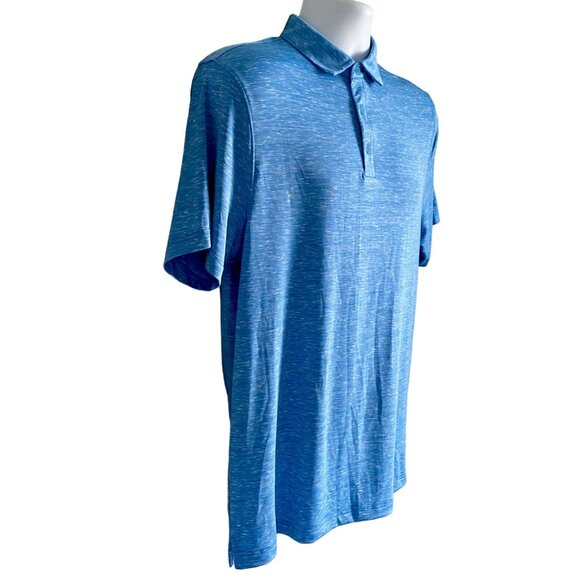 Champion C9 Blue Polo Shirt Moisture-Wicking UV Protection Men's Medium NEW NWT - Picture 4 of 10